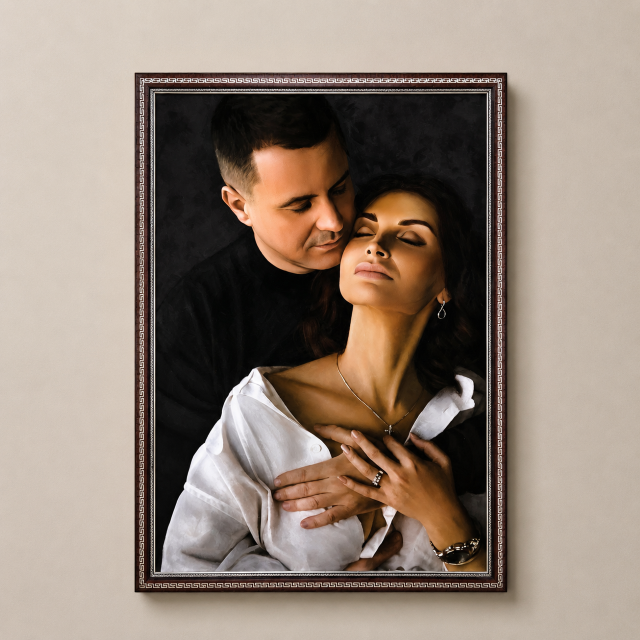 Портрет в стиле Love Is